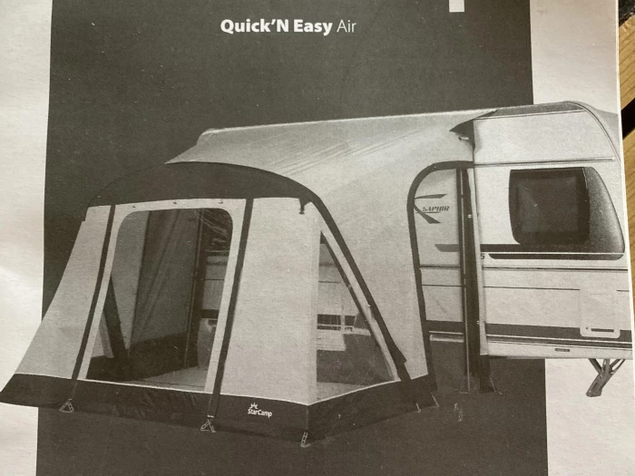 Inflatable caravan awning – Items for sale -Published