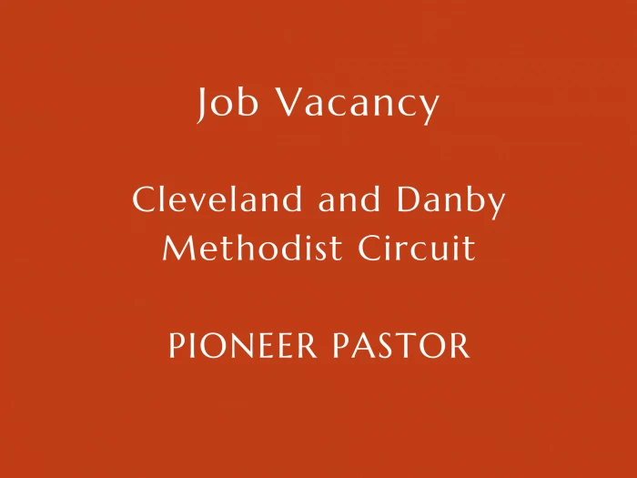 Job Vacancy – Pioneer