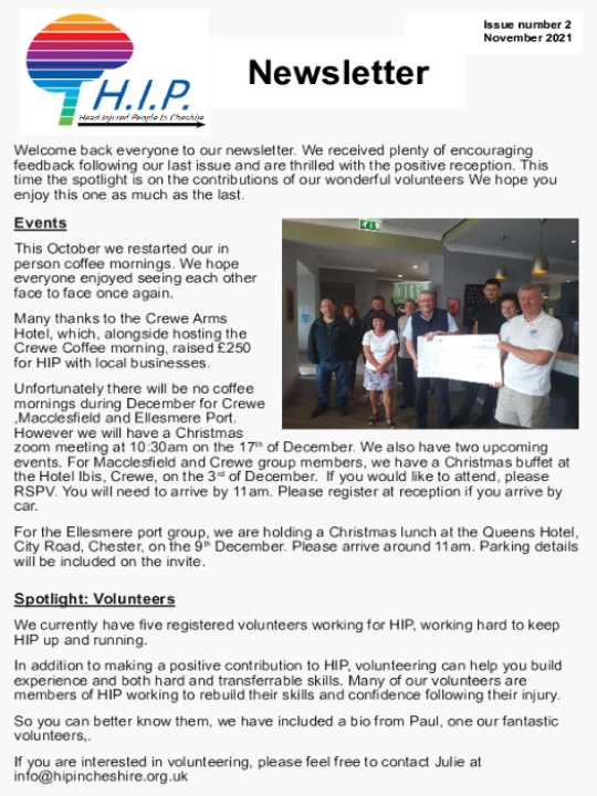 HIP Newsletter Issue 2