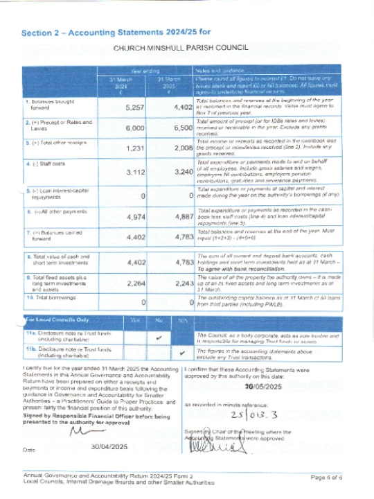 24-25 Accounting Statement