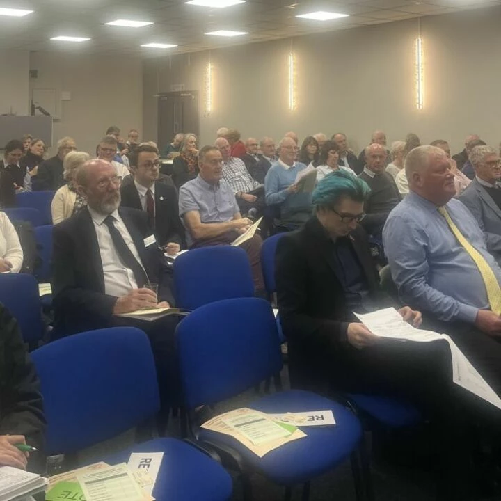 View of delegates