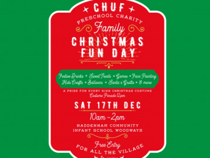 CHUF poster Xmas 2022