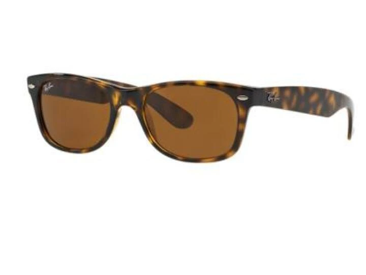 Ray-Ban New Wayfarer In Light Havana With Crystal Brown Lenses RB2132 710