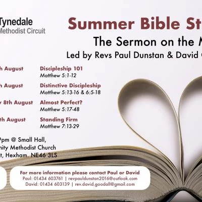 Summer Bible Study Poster