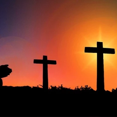Jesus Three Crosses