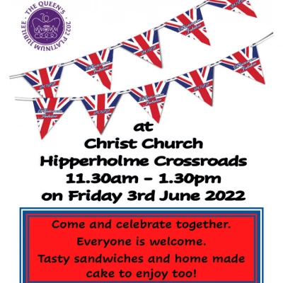 Christ Church Jubilee Lunch poster
