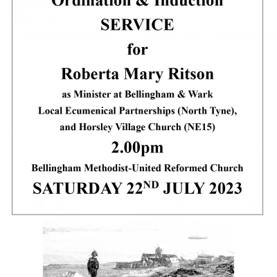 Ordination & Induction Service