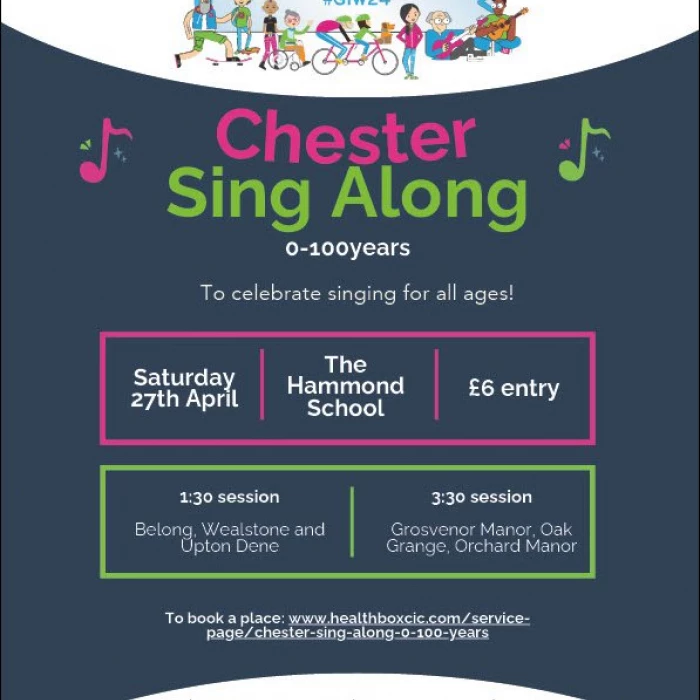 2024_04_27 Chester Sing Along Flyer