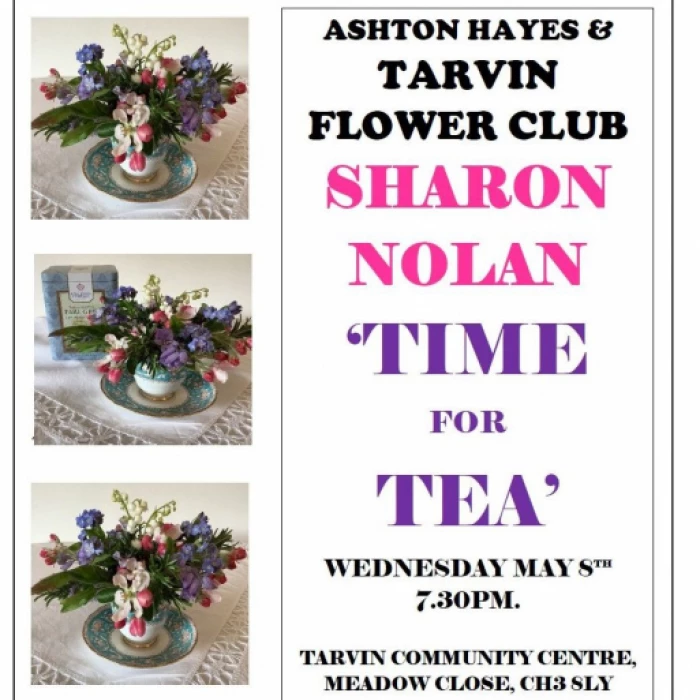 ASHTON HAYES & TARVIN FLOWER CLUB – May Meeting