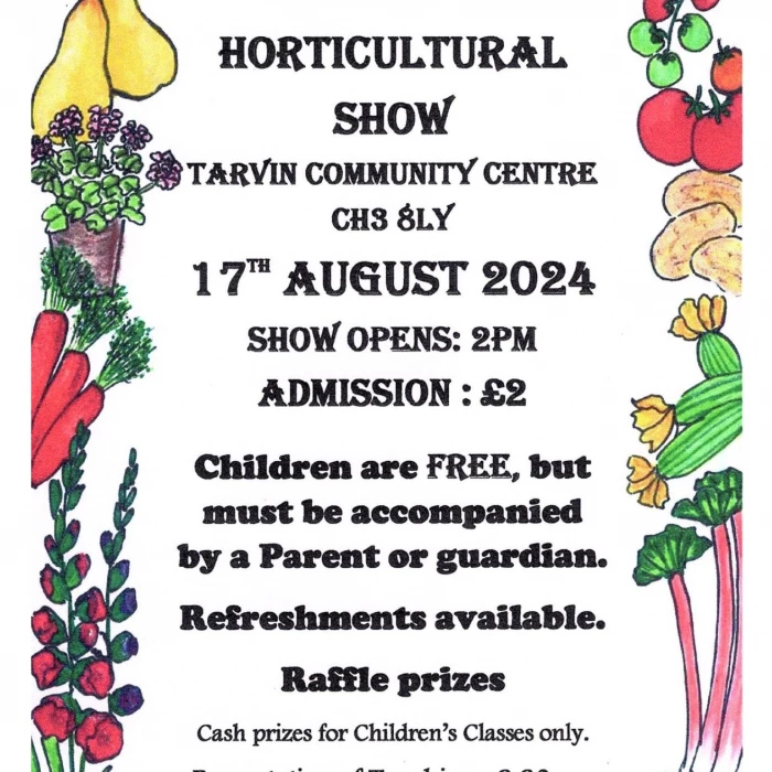 Tarvin Gardening Society Annual Show 2024 1