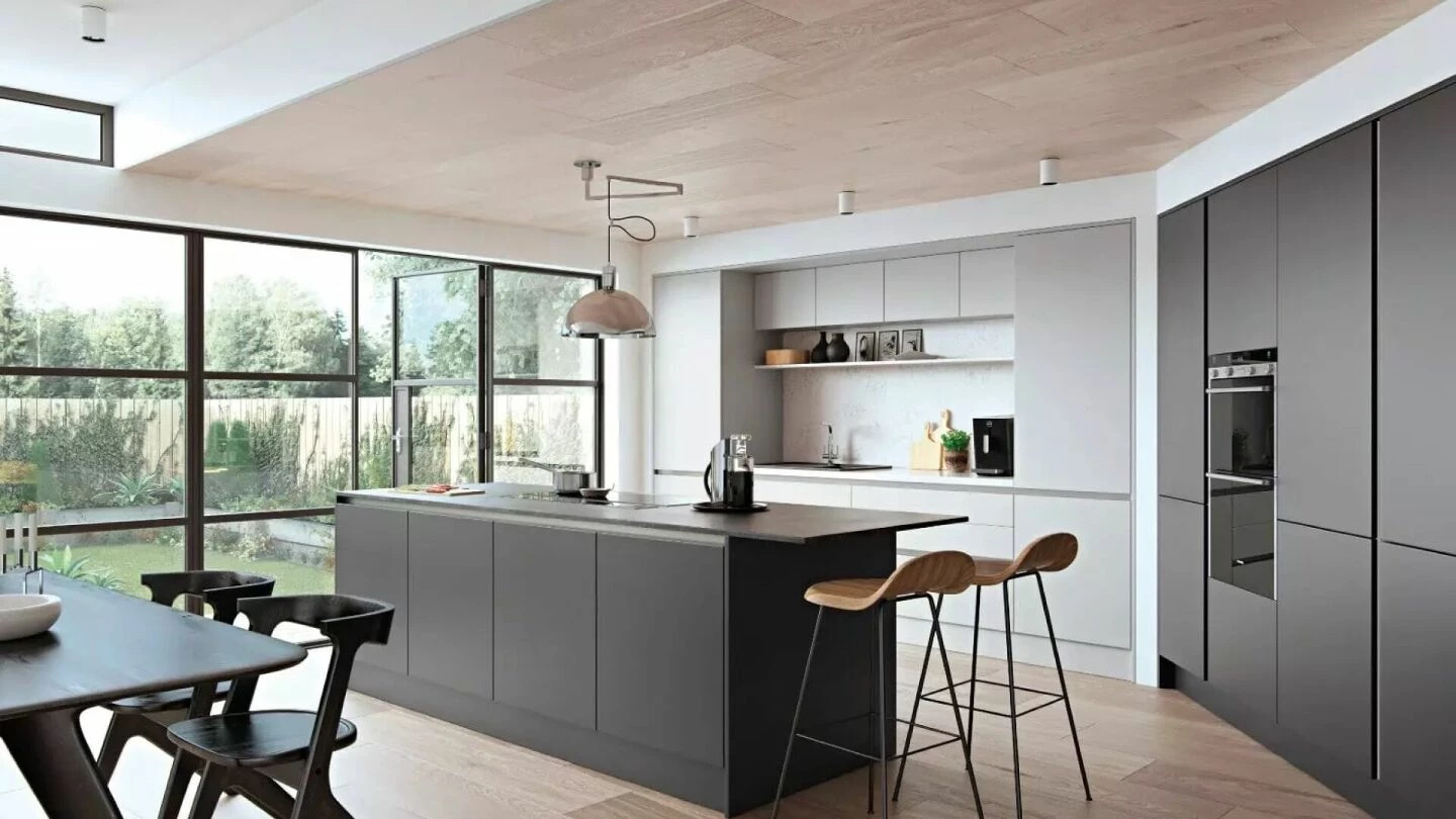 Alku Modern Handleless Matt Ki