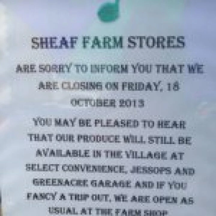 Sheaf Farm Announcement