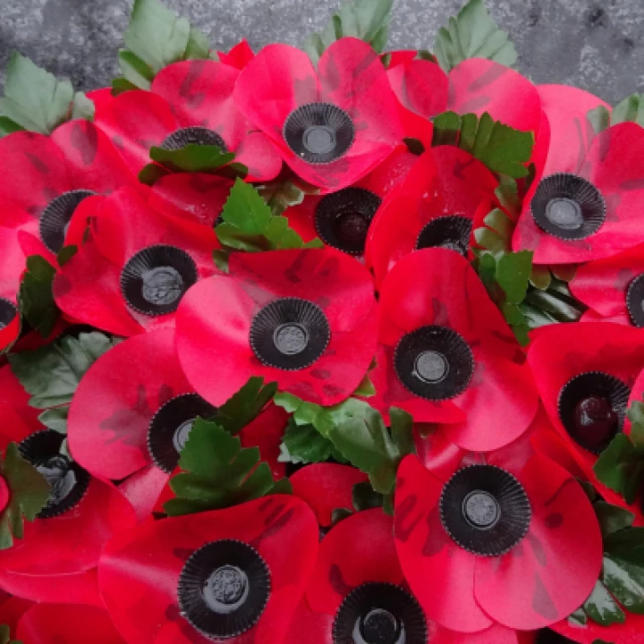 poppy wreath