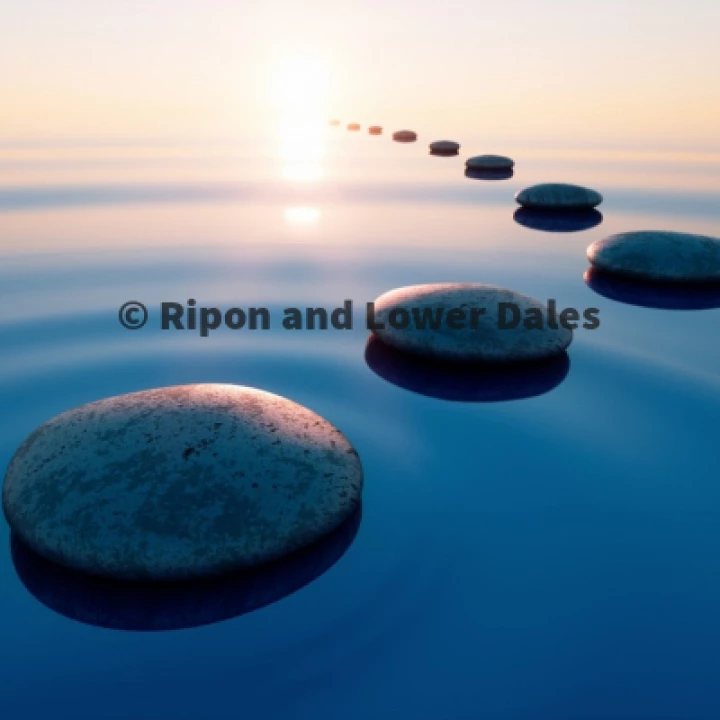 Sacred Space Talk (pebbles)