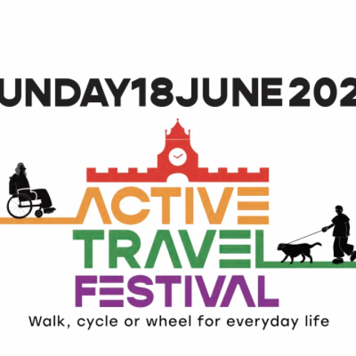 Active travel festival Logo 2023