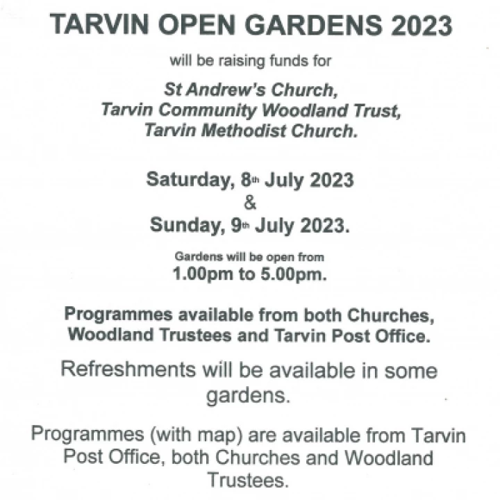 Tarvin Open Gardens PhotoScan