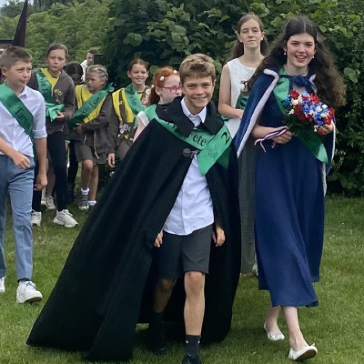 Summer fete 2023 arrival of the king and queen