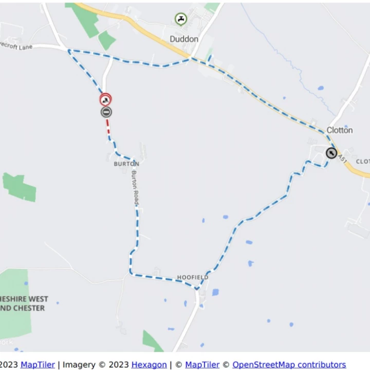 Burton Road Duddon – 19th March 4x3