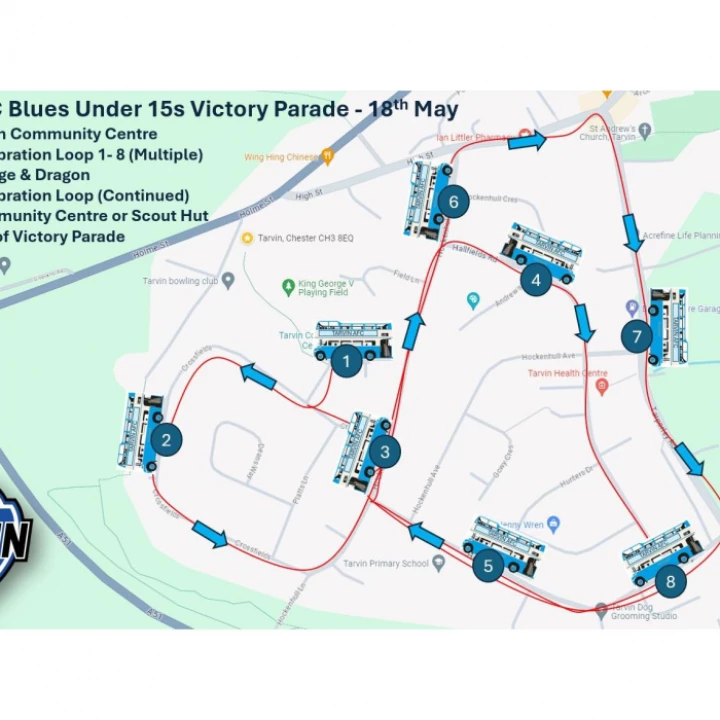 Victory Parade Route 4x3