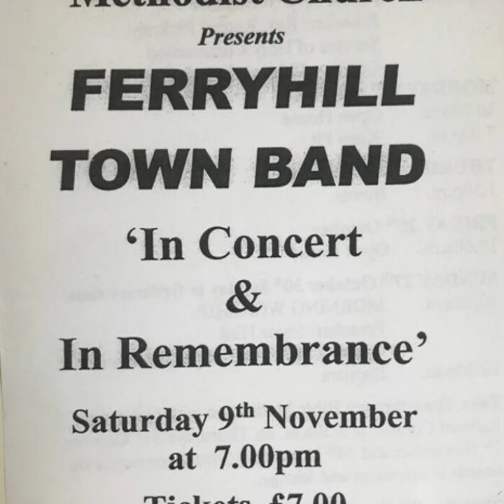 Ferryhill Town Band Concert