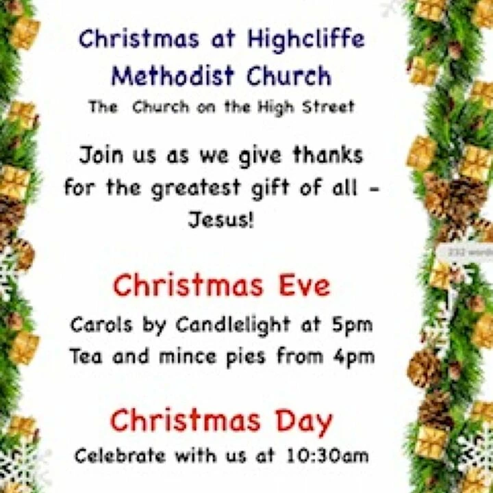 Highcliffe Christmas Services