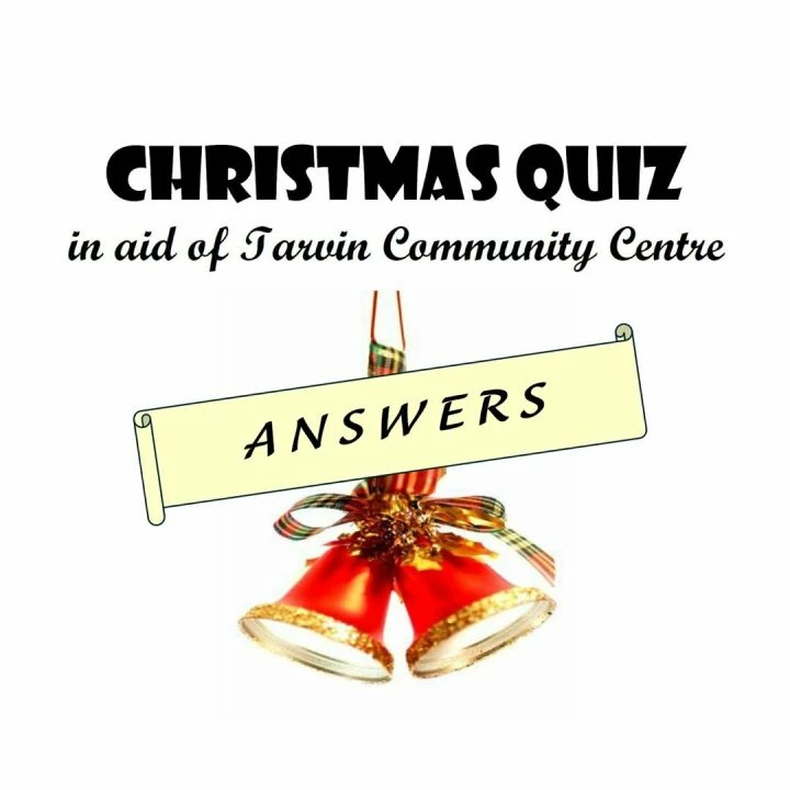 Christmas Quiz Poster For TCC 2024 – Answers