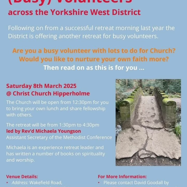 Busy Volunteers Poster March 2025