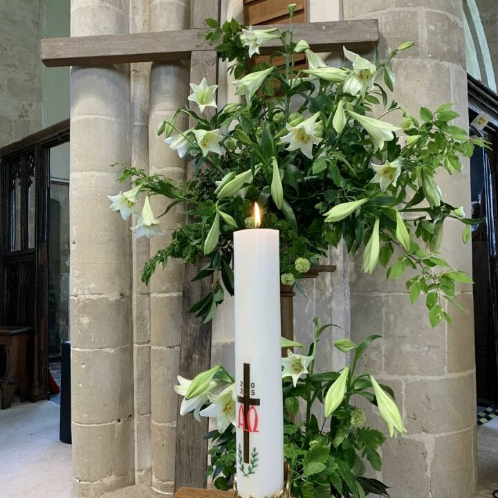 Easter Flowers at St Mary's