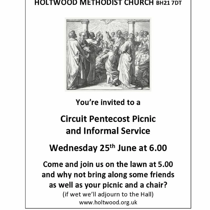Pentecost Service Poster 2025