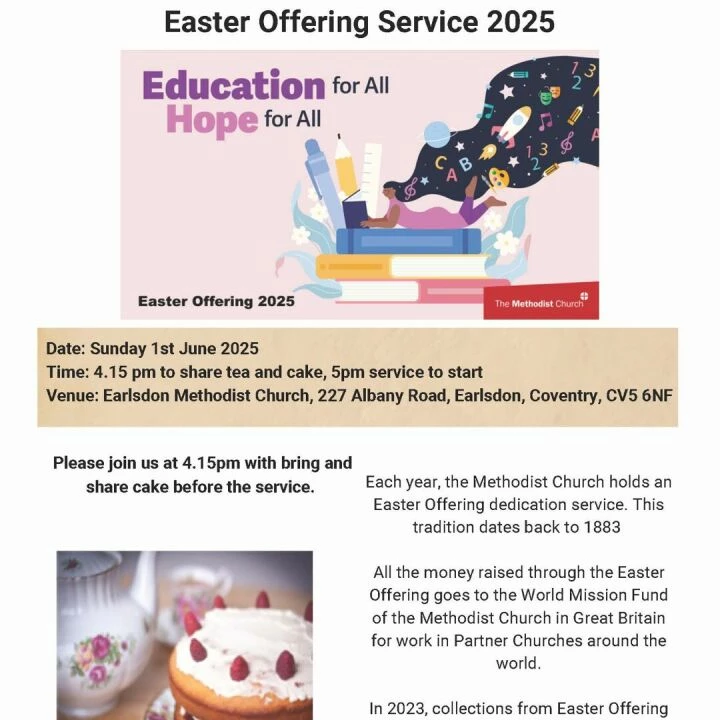 Easter Offering Service 1st June 2025