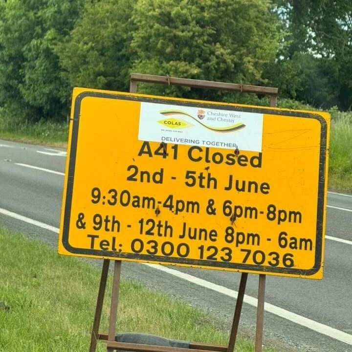 A41 Closed