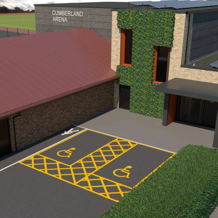 Cumberland Arena Artist Impression