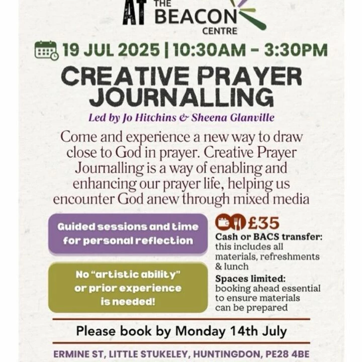 Creative Prayer Journaling July 2025