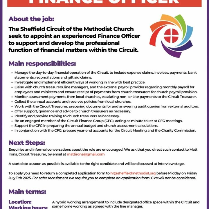 Finance Officer Role