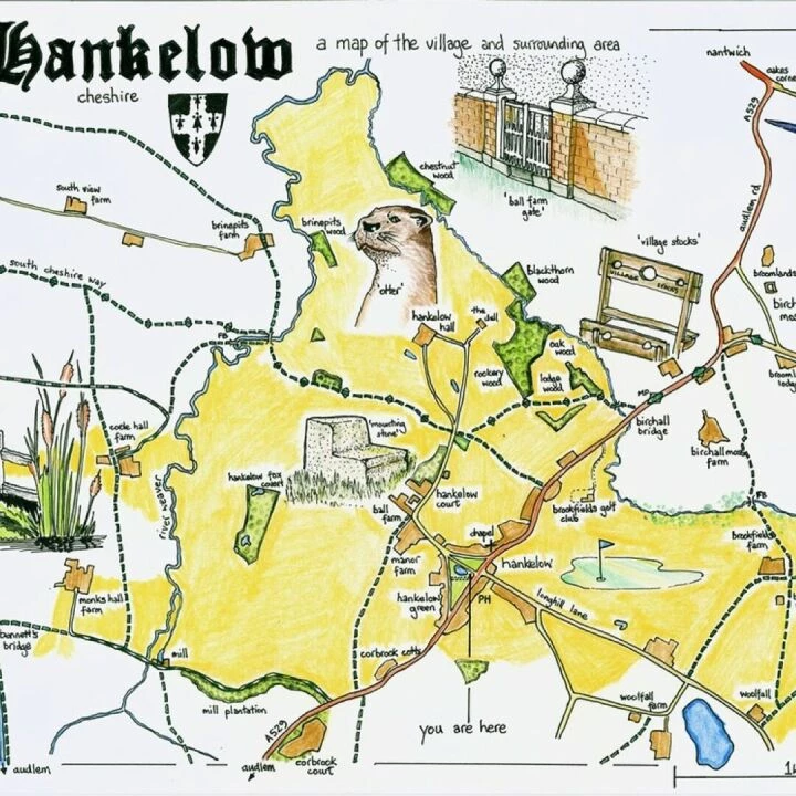 Hankelow Map