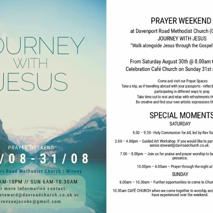 Flyer For Prayer Weekend