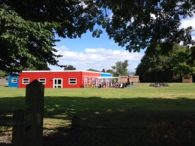 Tarvin Primary School from the Woodland Walk