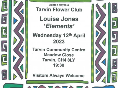 Flower Club meeting poster April 2023 PhotoScan
