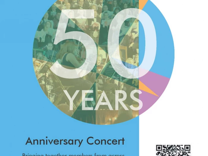 50th Anniversary Poster One Sound  Orchestra