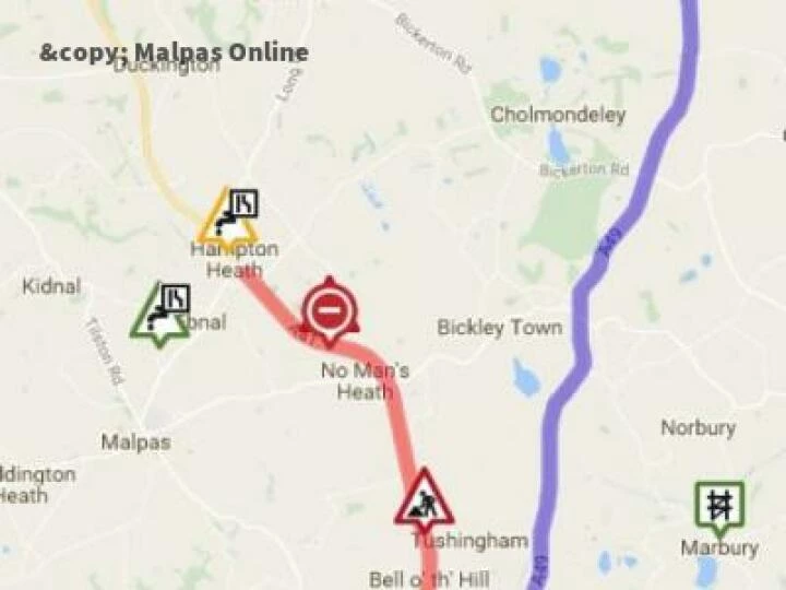 A41 closure