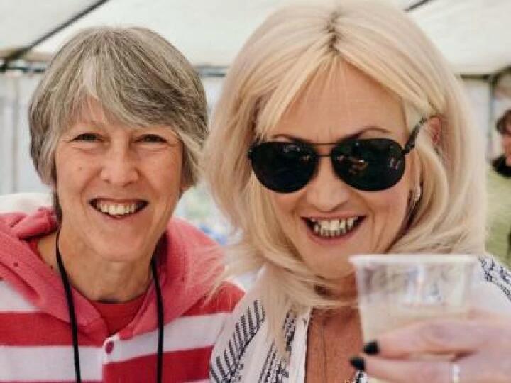 Lesley and Liz at MM17