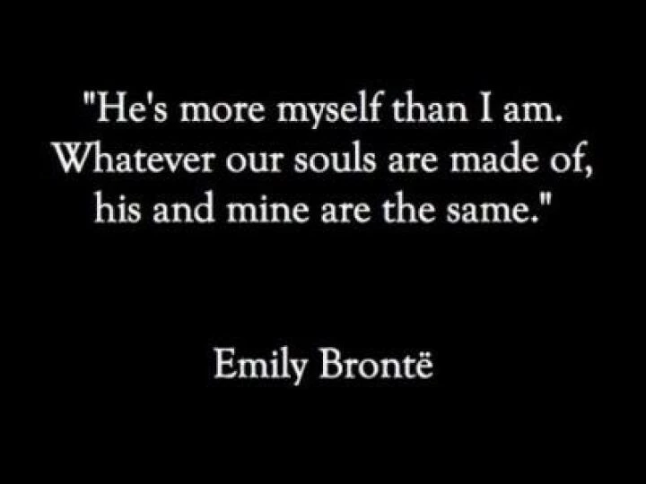 Emily bronte quote