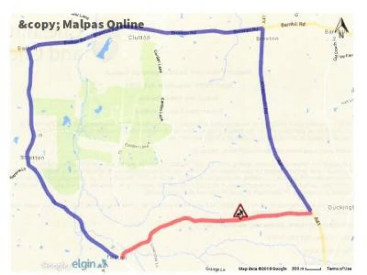 Road closure 16-04-18