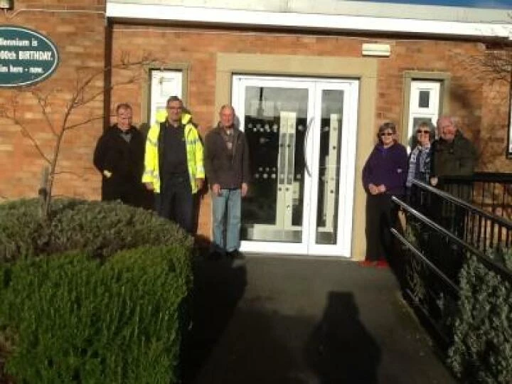 Standing proud new doors at Monk Bretton