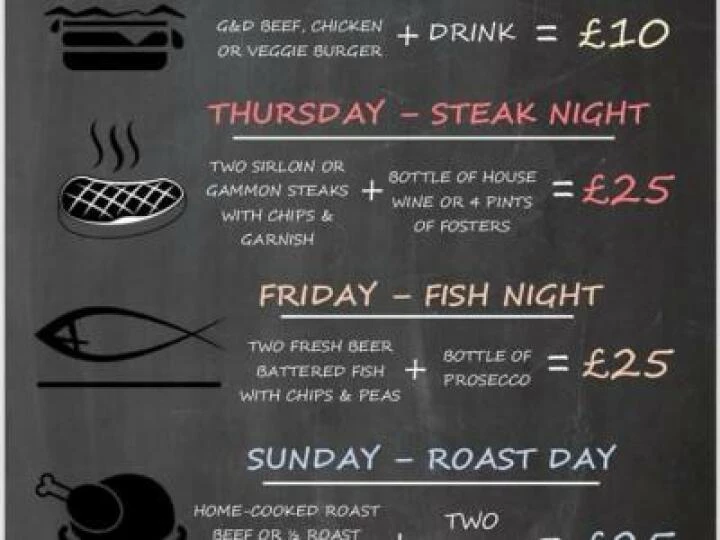 New Menu at G & D Feb 2019(1)