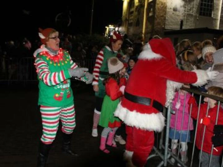 Santa is here