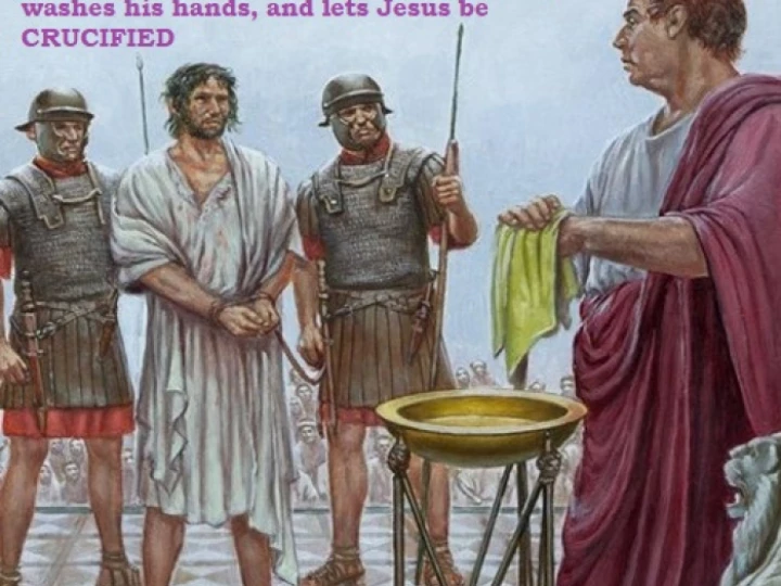 P P Washes Hands