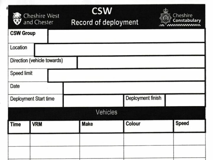 Record Sheet