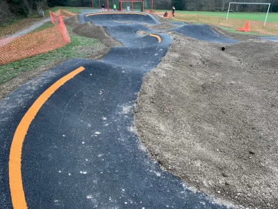 bolney pump track bends