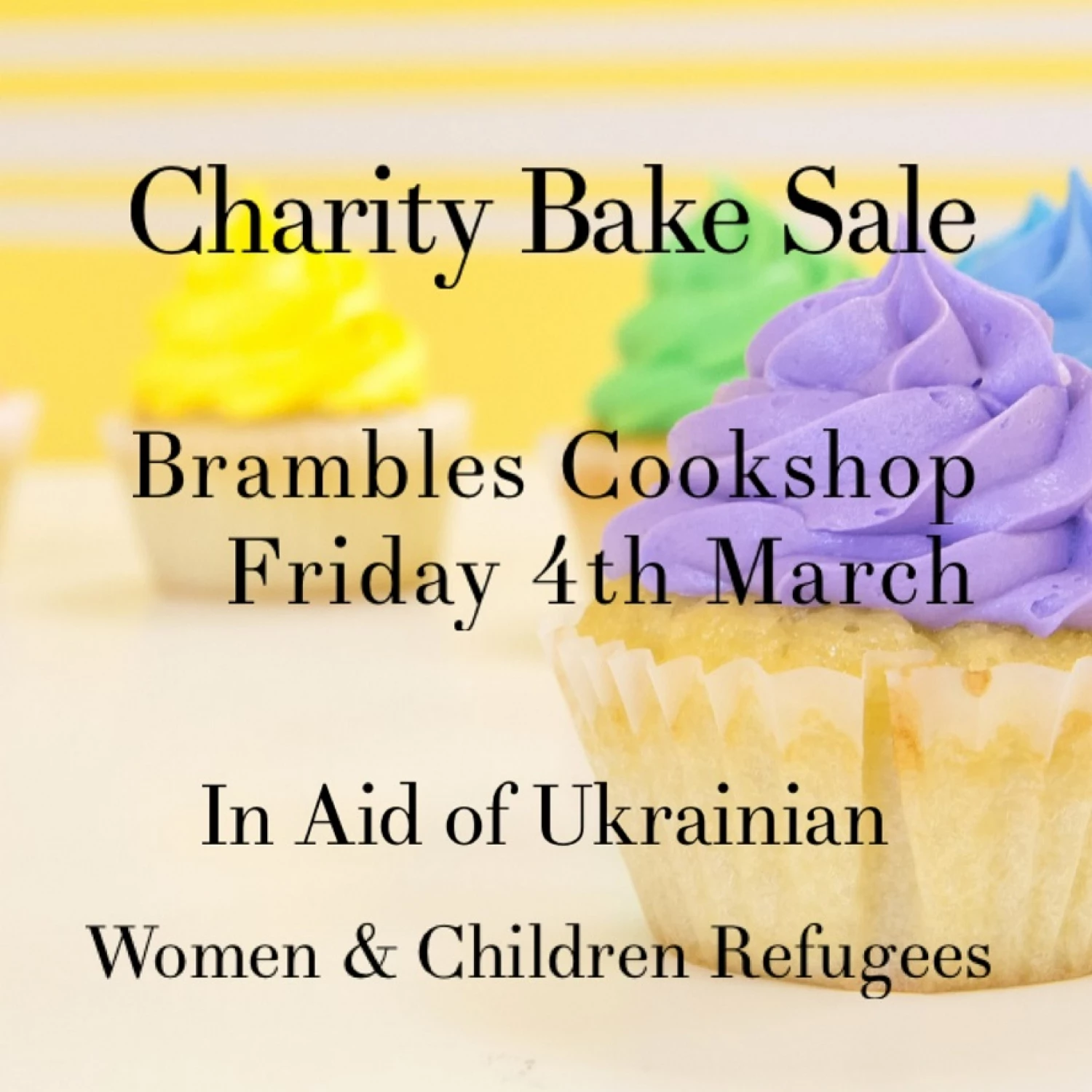 brambles bake sale